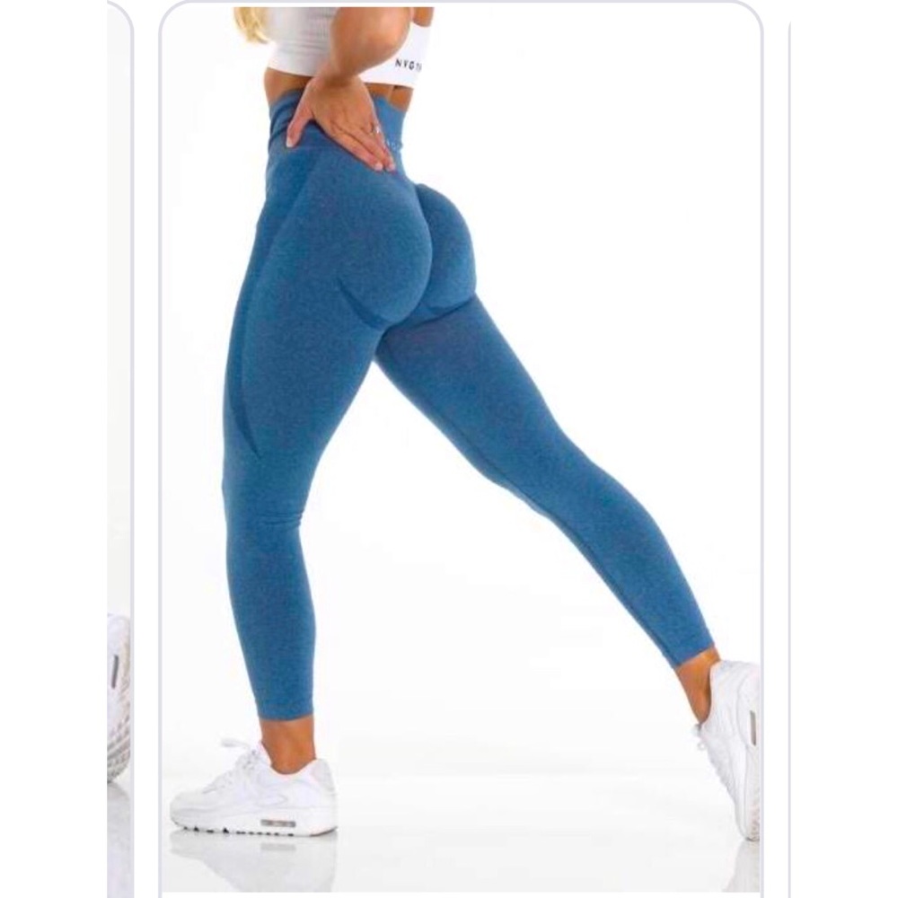 NVGTN blue contour leggings